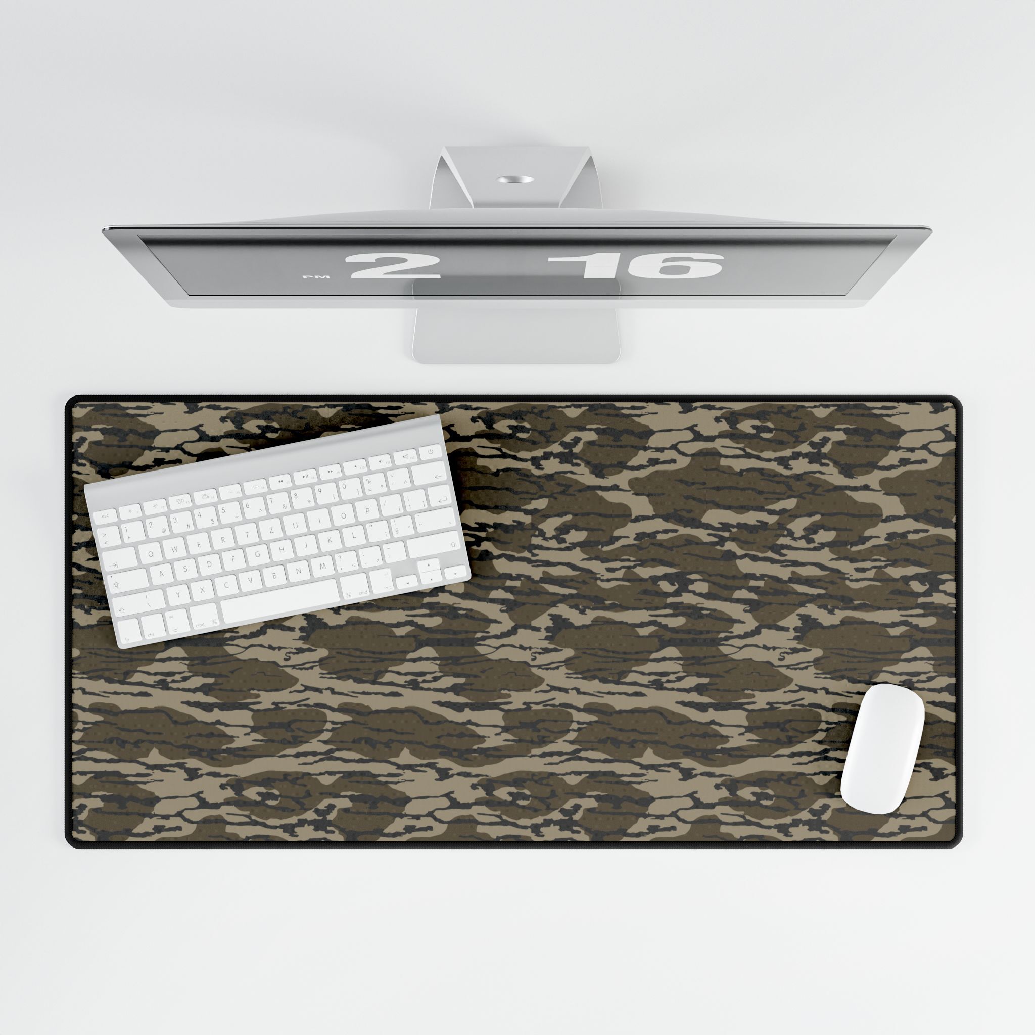 Stylish Desk Mats for Home Office, Ergonomic Desk Accessories, Elegant Work Surface, Gift for Students, Camouflage and Black Designs