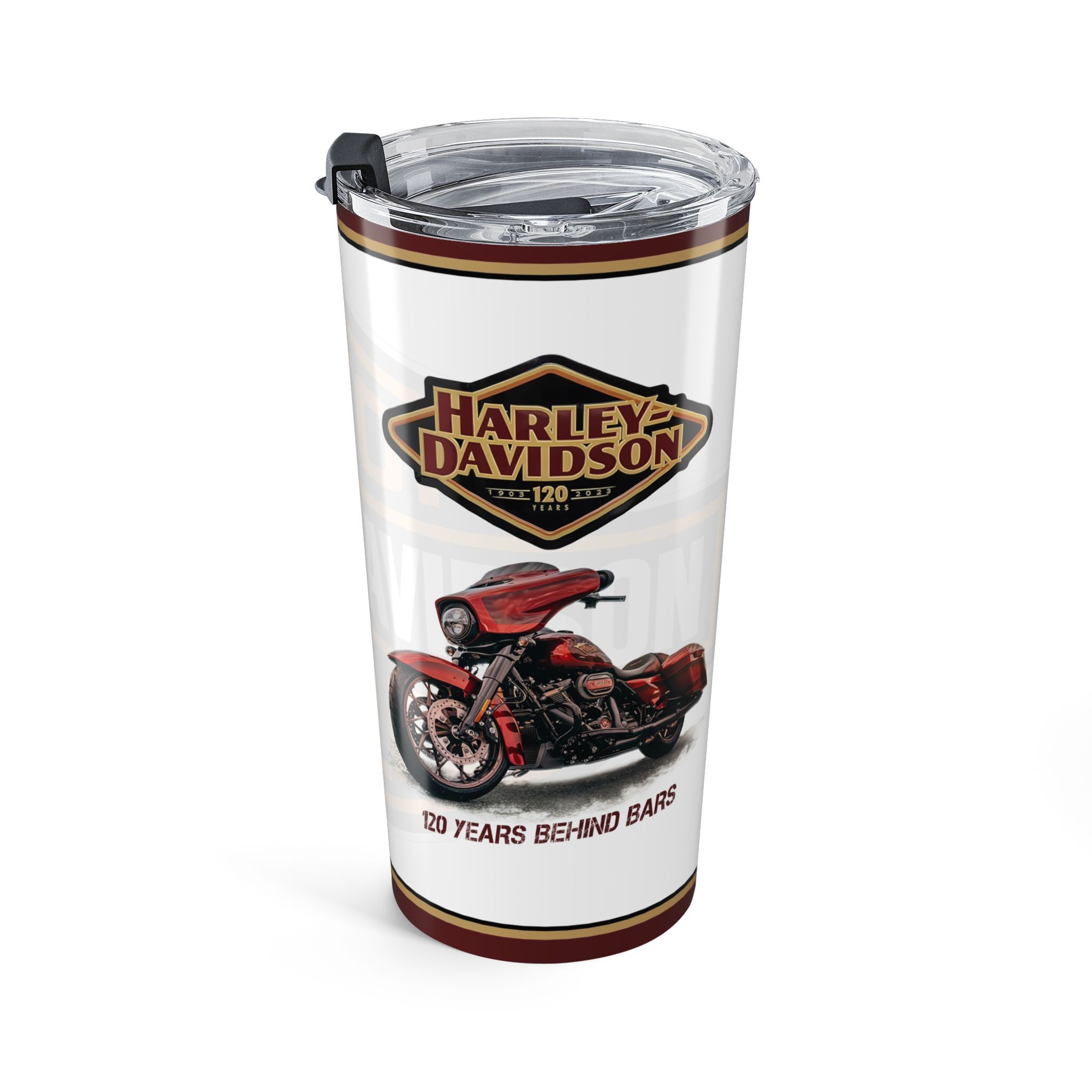 6731802197359811683 2048.jpeg 120th Harley-Davidson Motorcycle Tumbler 20oz, Perfect Gift for Bikers, Summer Road Trips, Father’s Day, Bike Week, Camping Travel Mug