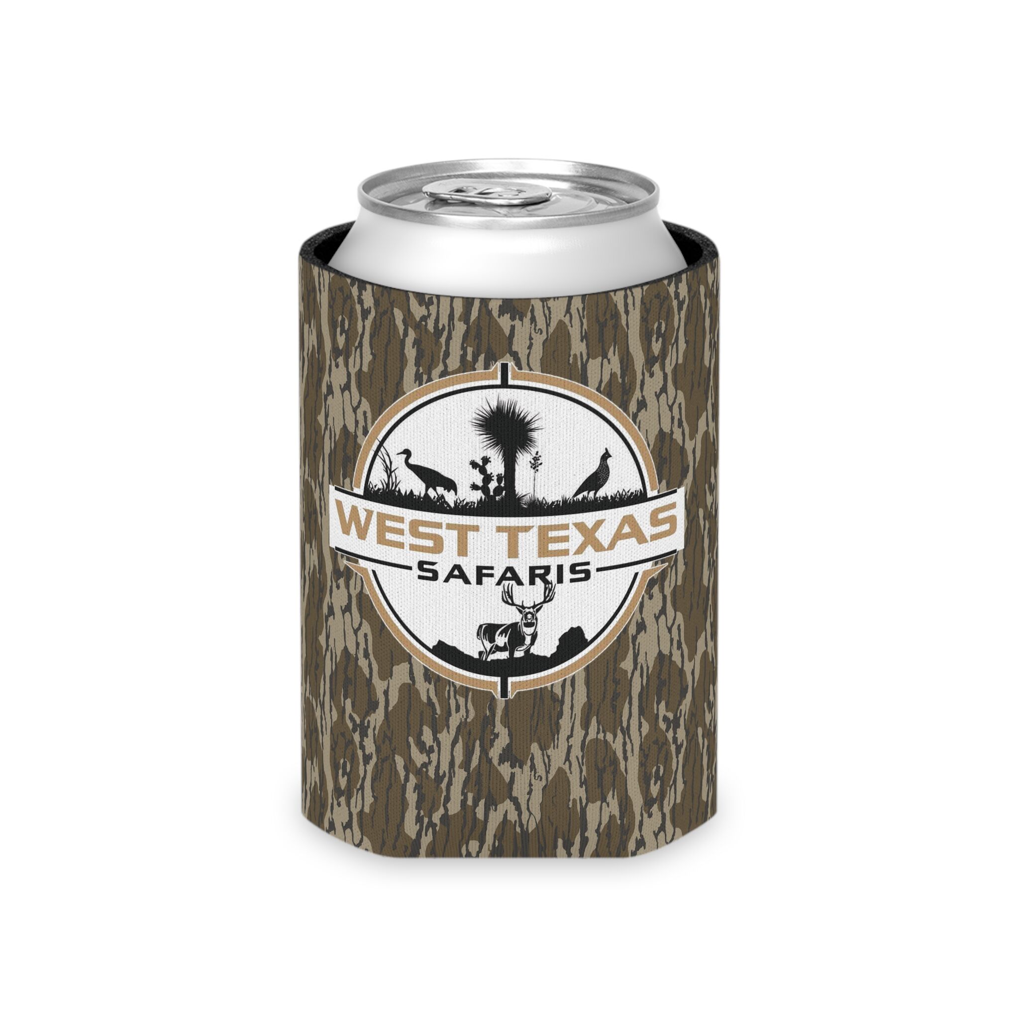 Stay Cool Outdoors: Mossy Oak Camo Can Cooler || Durable Camo Koozie for Cold Drinks – Perfect for Hunters