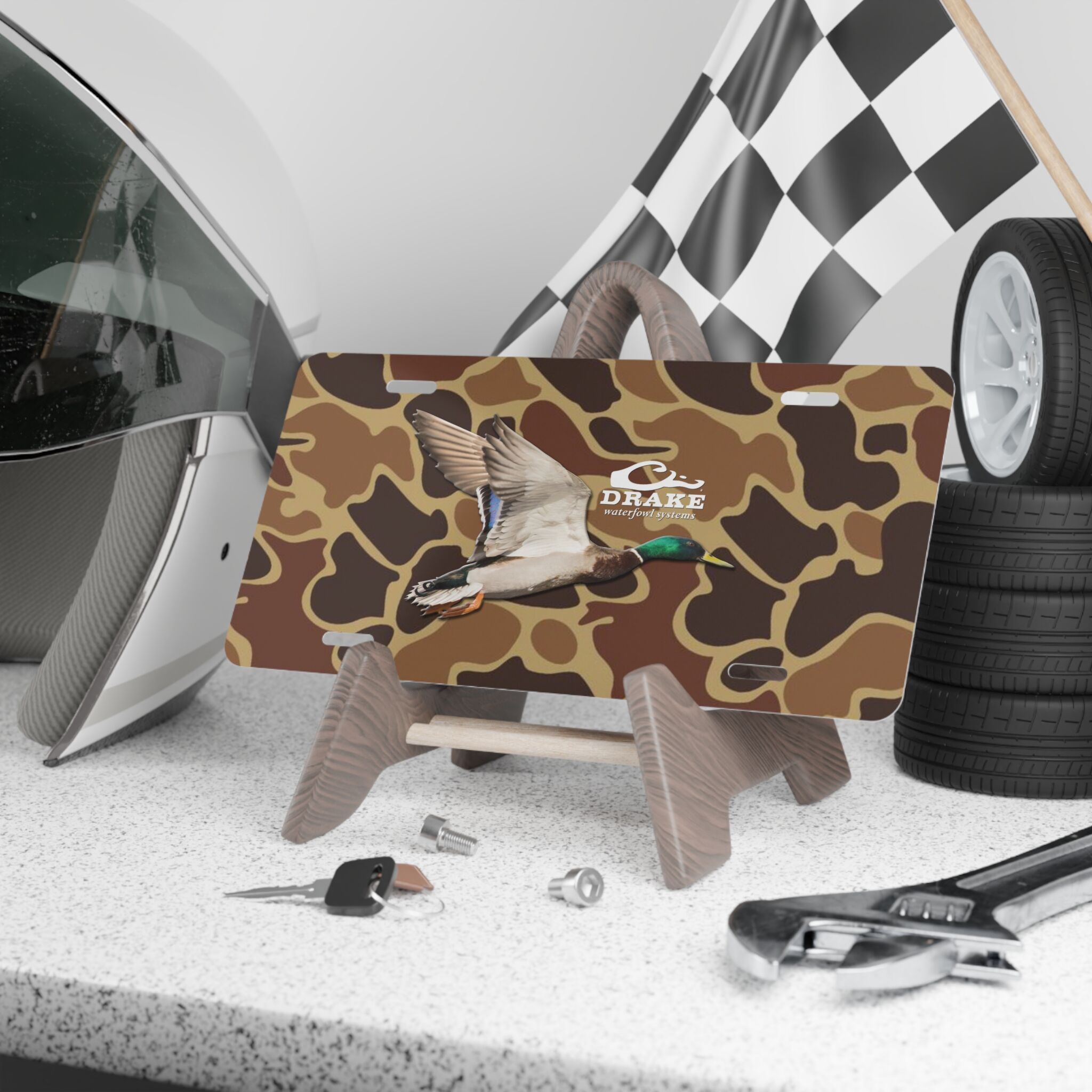 Drake Duck Hunter Camo Front Plate for Rugged Outdoor Style