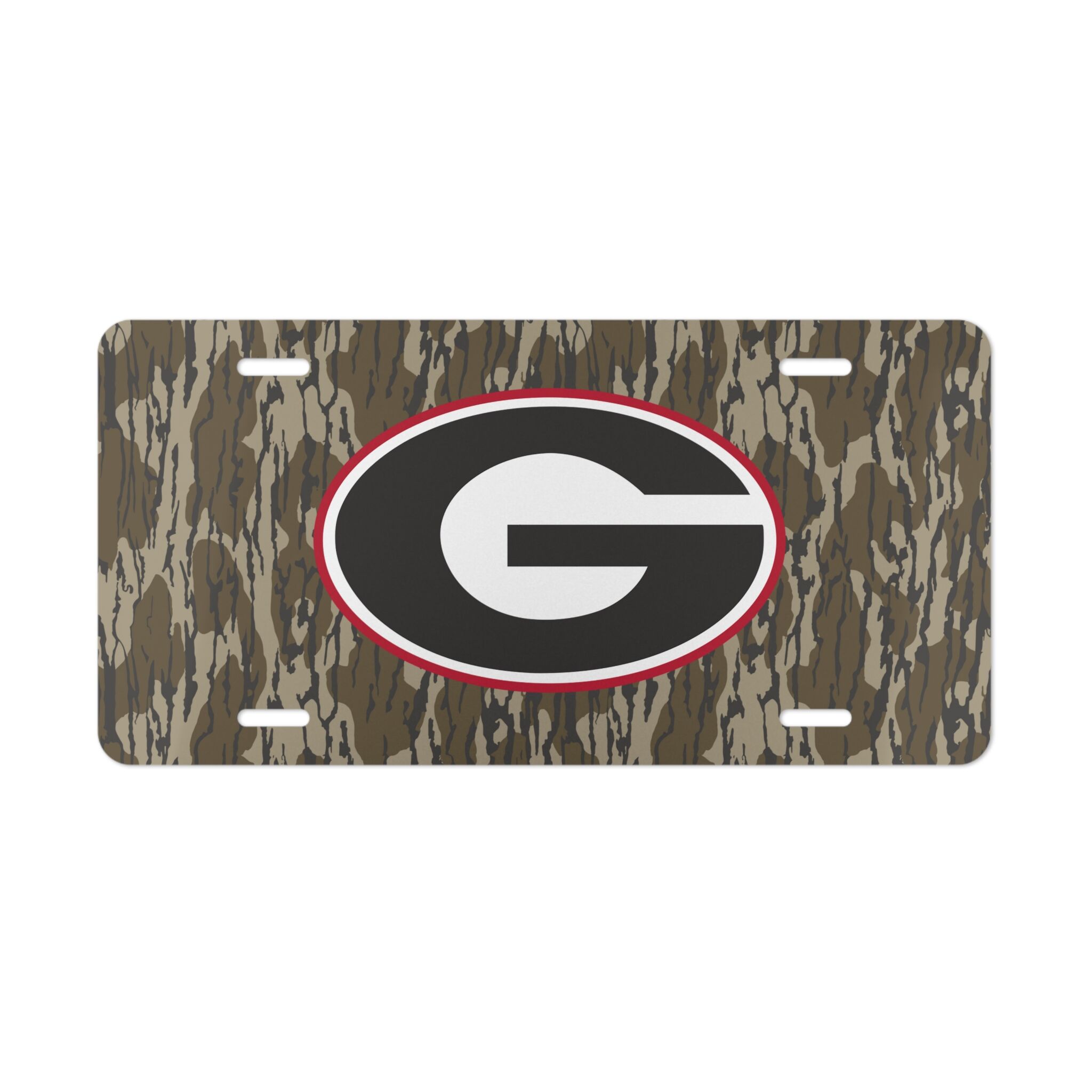 Authentic Hunter Camo Vanity Plate for Rugged Front Style